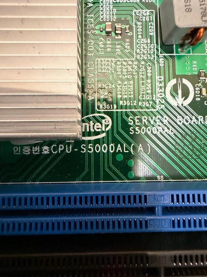 Used Intel CPU-S500DAL Industrial Control Motherboard