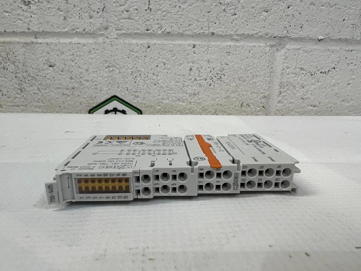 Used WAGO 750-1405 16 Channel Digital Input Terminal