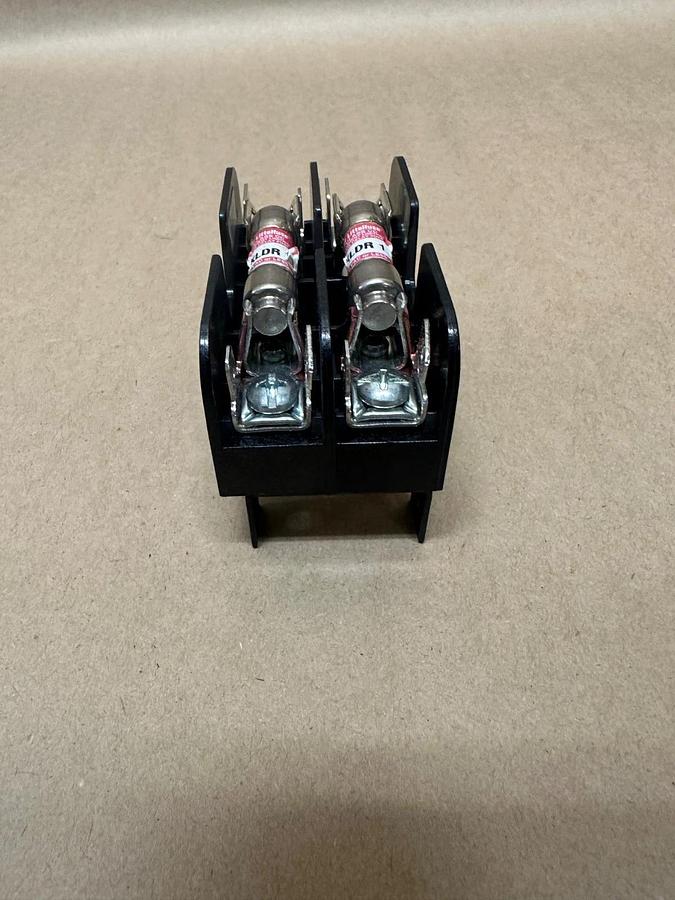 Used ACME Transformer E52283 Fuse Holder w/ Littelfuse KLDR 1 Fuses