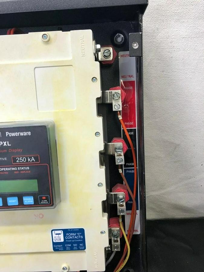 Used Eaton PXL250480YPK Transient Surge Supressor