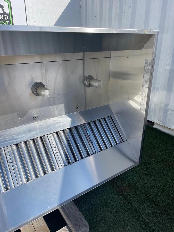 Used Captiveaire Systems 5424 ND-2, 9’6” Commercial Exhaust Hood - Stainless Steel