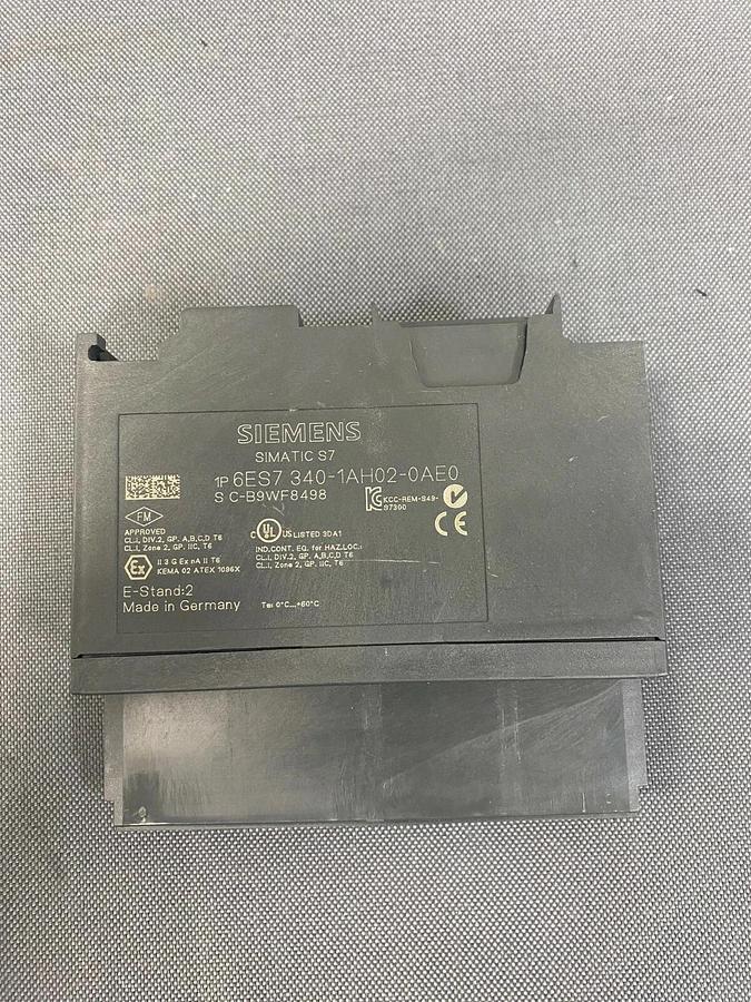 Used Siemens 6ES7340-1AH02-0AE0 Simatic S7 Communication Module