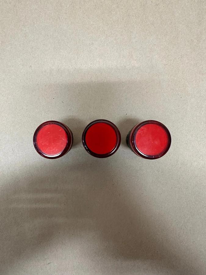 Automation Direct ECX2051-127L Red Indicating Light - Lot of 3 *NEW*