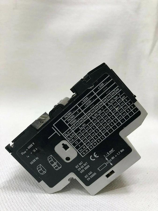 Used Moeller PKZMO-1,6 Motor Starter