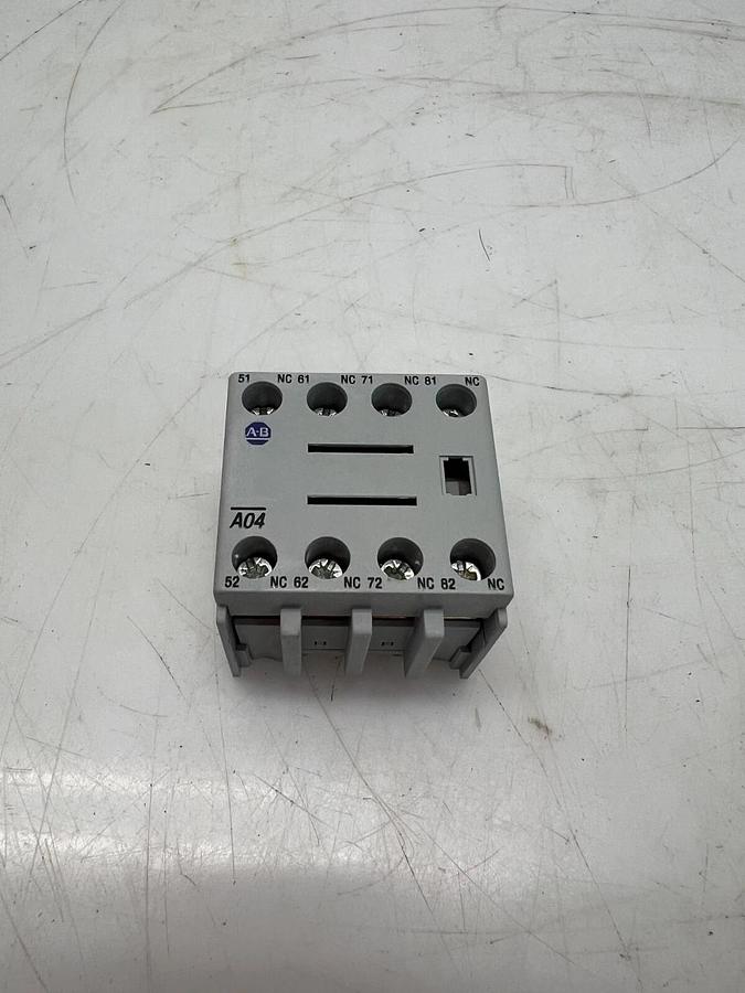 Used Allen Bradley 100-FA04 Contact Block
