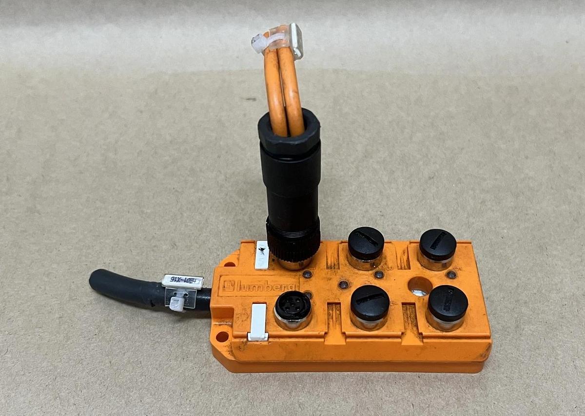 Used Lumberg ASB 6 LED-5/4 Actuator Sensor Box
