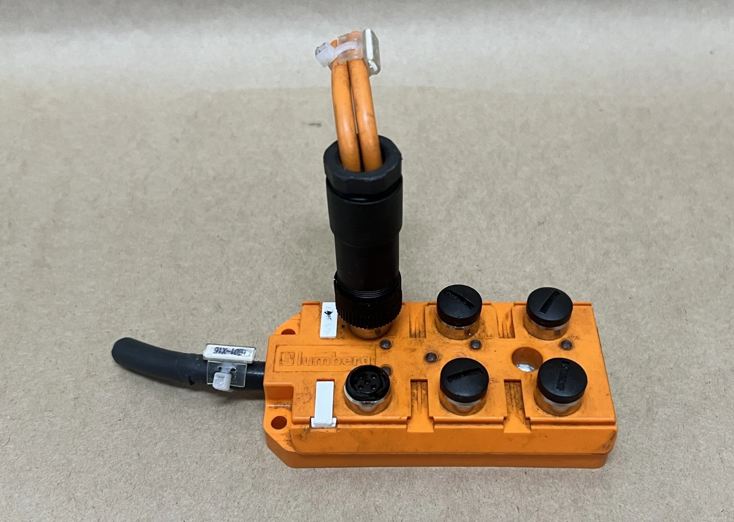 Used Lumberg ASB 6 LED-5/4 Actuator Sensor Box