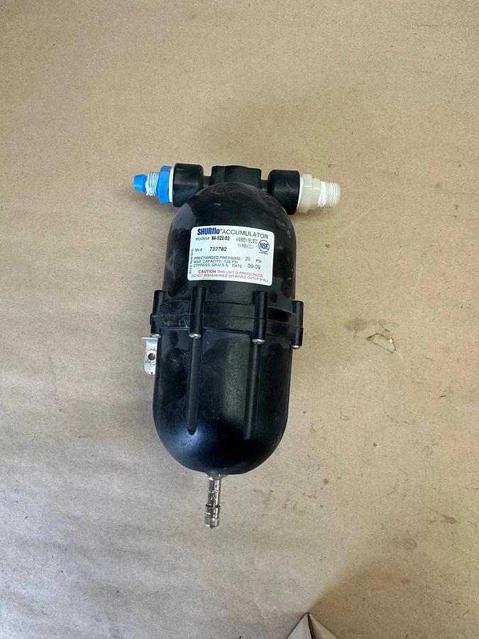 Used Shurflo 84-522-02 Accumulator Tank