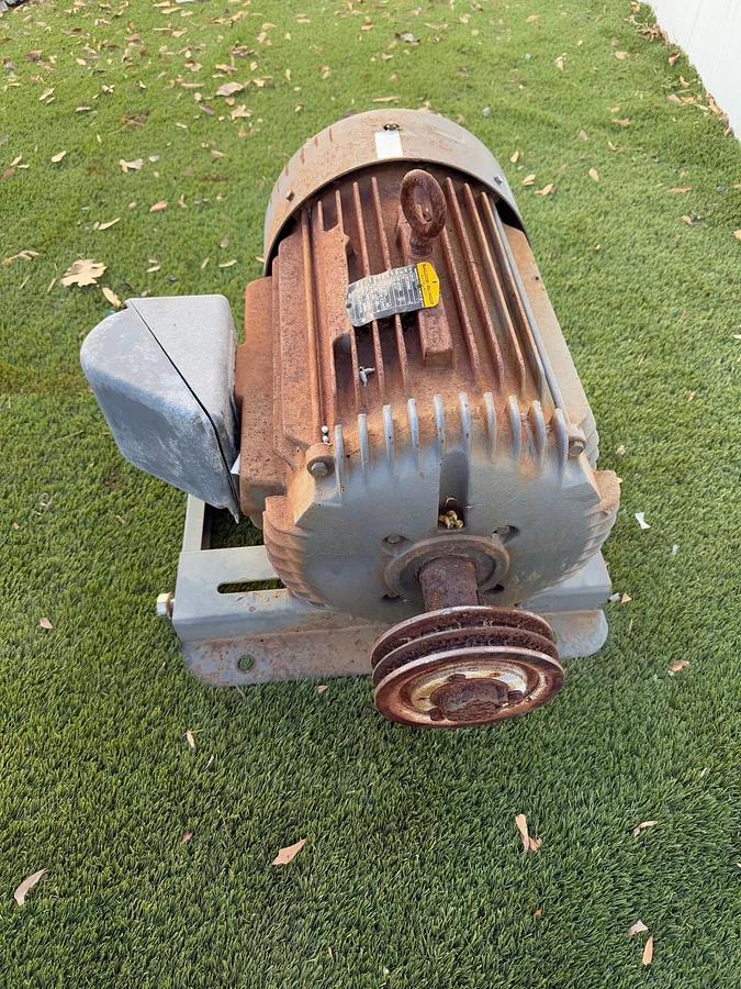 Used Baldor Reliance M4110T, 40HP, 1770RPM, 208-230/460V, 3Ph, 324T FR, 60Hz