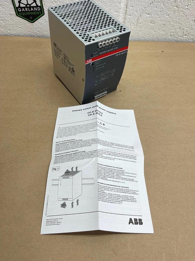 Used ABB 1SVR427034R20000 Switch Mode Power Supply CP-E 48/5.0 *NEW*