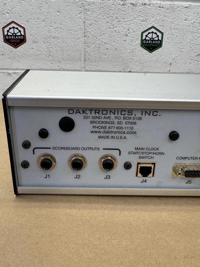 Used Daktronics AllSport 5000 Series Control Console, Controller w/ Power Cable