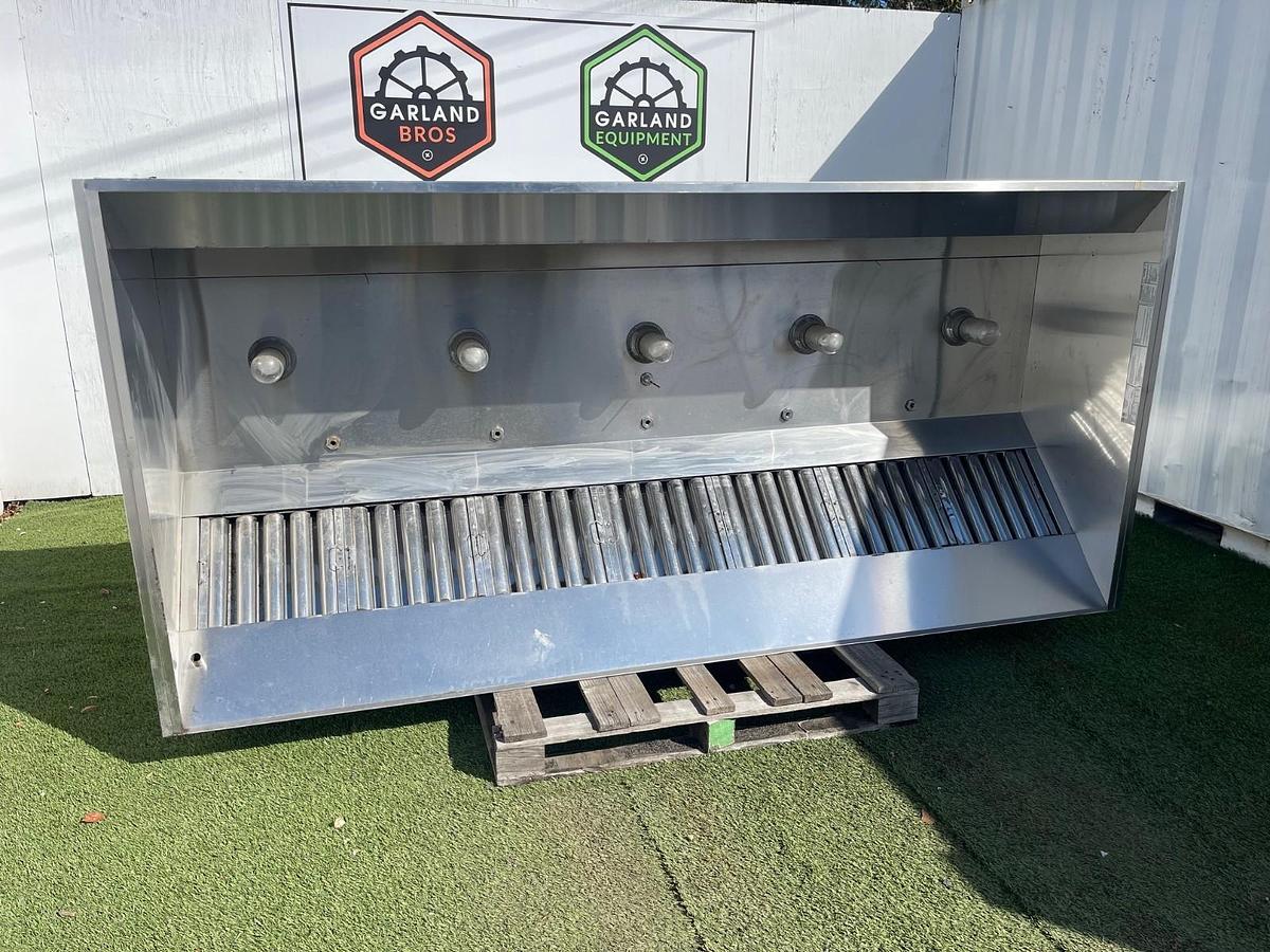 Used Captiveaire Systems 5424 ND-2, 9’6” Commercial Exhaust Hood - Stainless Steel