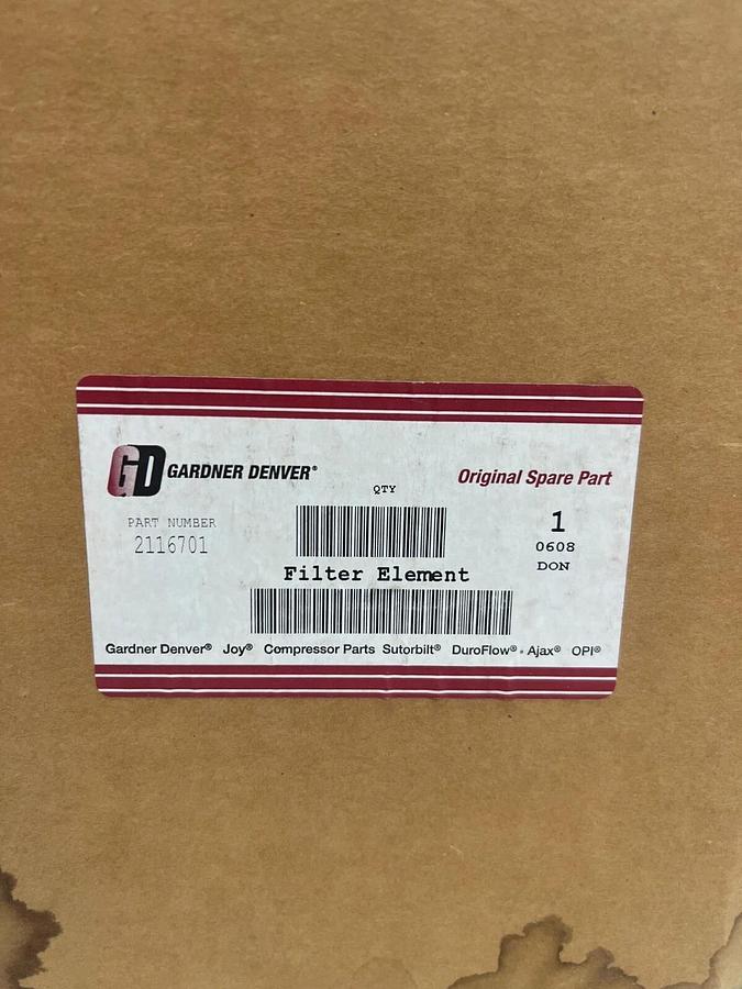 Used Gardner Denver 2116701 Filter Element