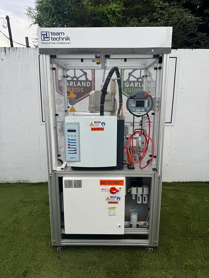 Used Team Technik Automated Atmospheric Plasma Surface Treatment Cell