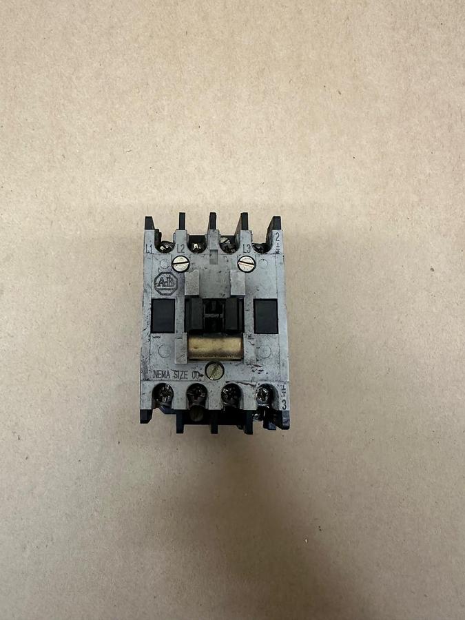 Used Allen Bradley 509-TOD NEMA Size 00 Starter