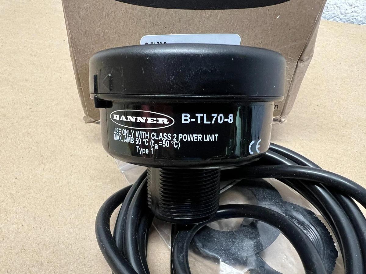 Used Banner Engineering Base Module, Tower Light B-TL70-8 *NEW*