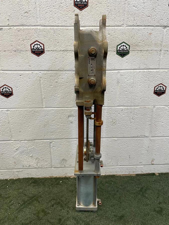 Used Jaudt AB04-1881.10 Butterfly Valve 6” w/ 250 psi Air Cylinder