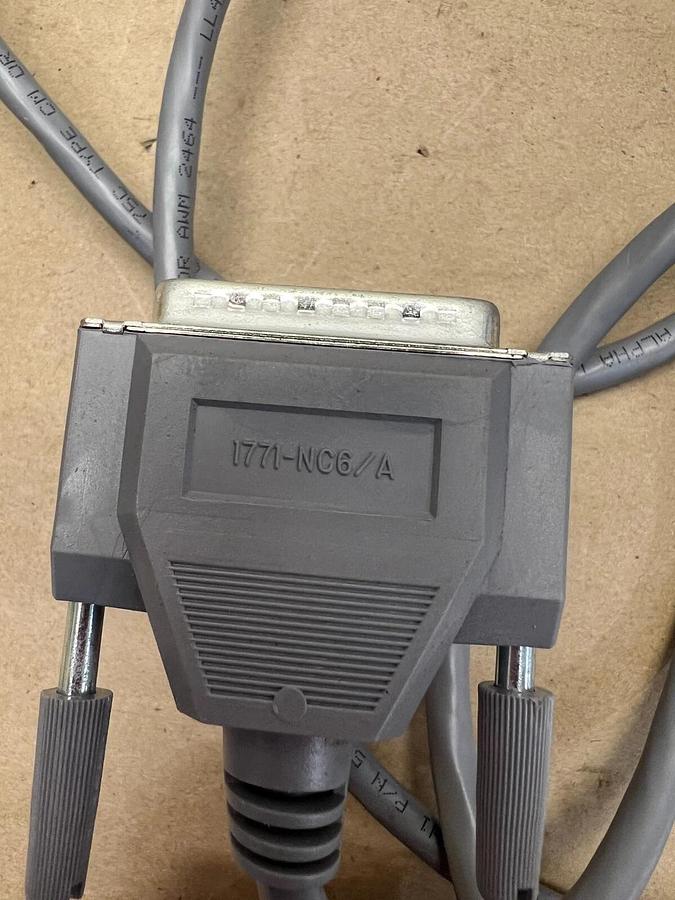 Used Allen Bradley 1771-NC6/A Analog Cable - Lot of 2