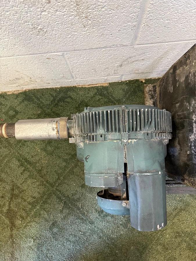 Used Siemens ELMO-G 2BH1 413-1HY99-Z Vacuum Pump, Baldor M3616T 7.5Hp 3450RPM, Motor