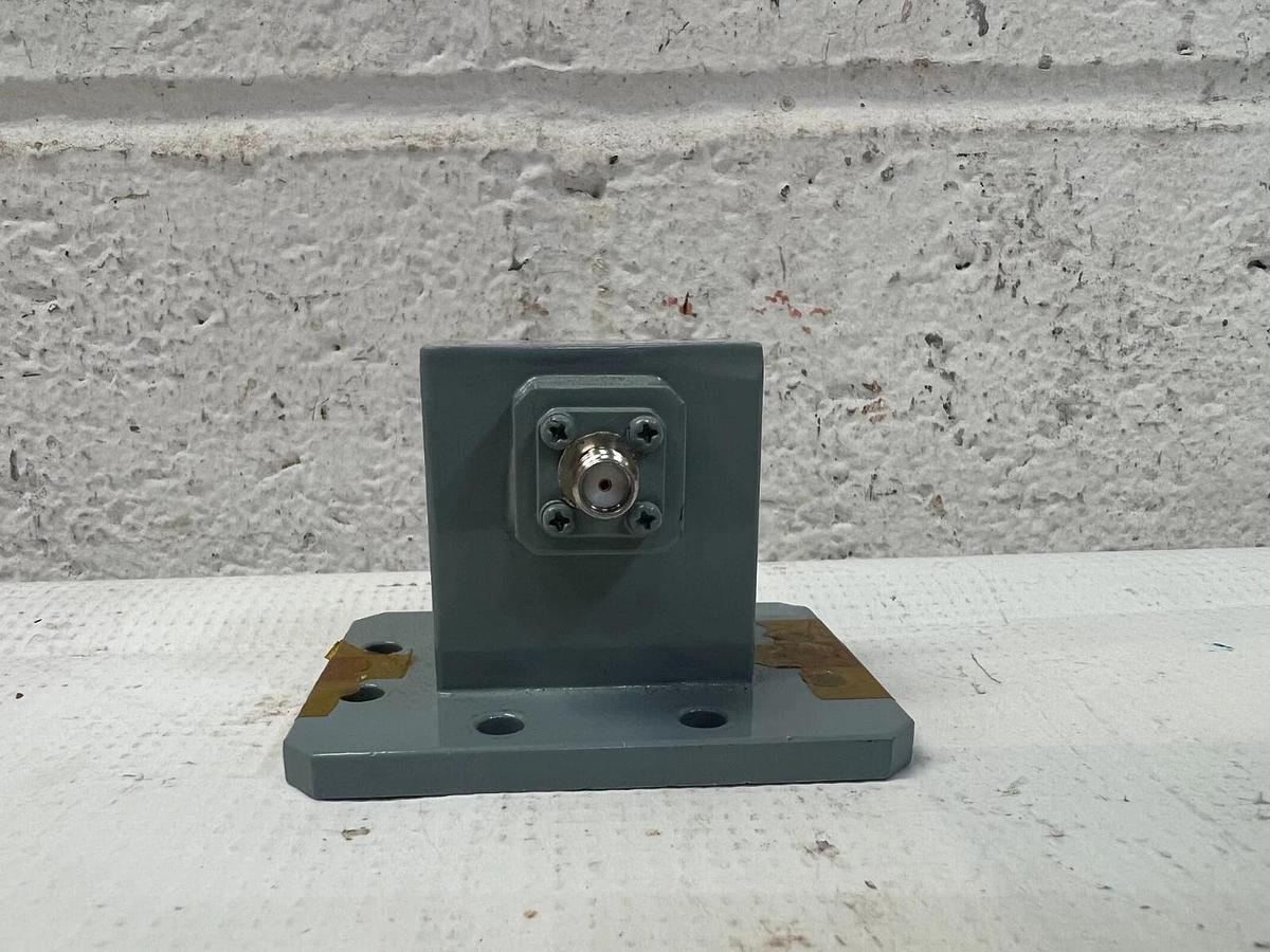 Centric RF CWR137SF SMA/Female to WR137 Coaxial to Waveguide Adapter