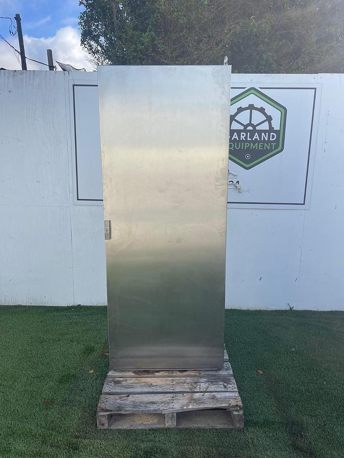 Used Rittal TS 8012.019, Freestanding Stainless Steel Enclosure, Material No. 9978422
