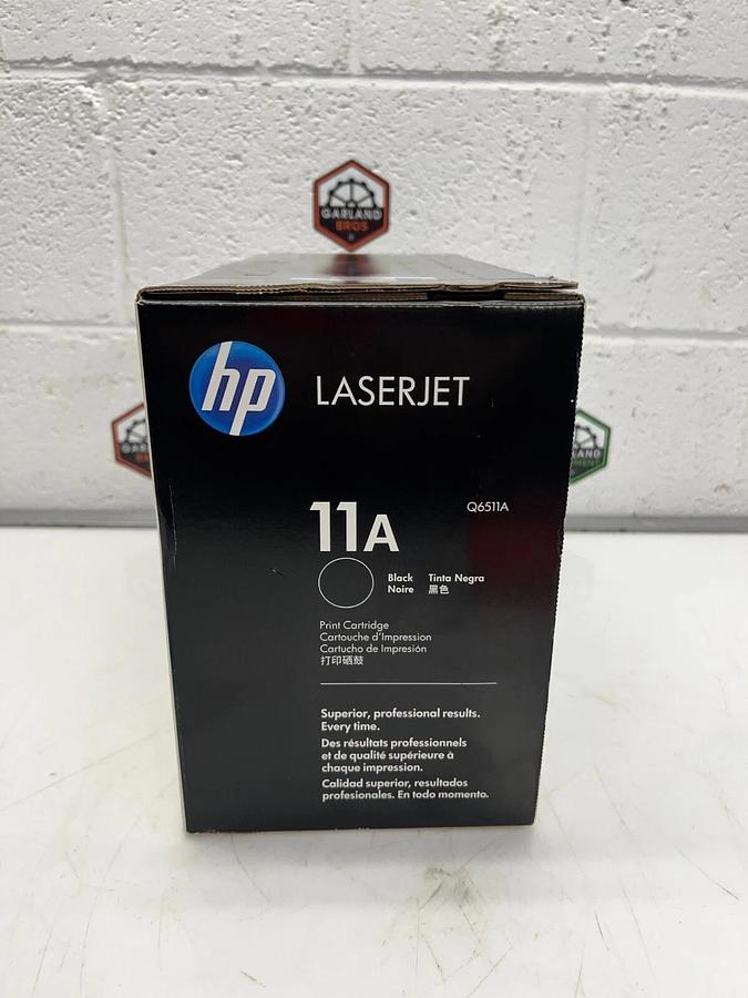 Used HP Q6511A 11A Black Print Cartridge