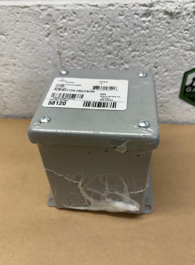 Used Nvent/Hoffman E1 PBX Push Button Enclosure