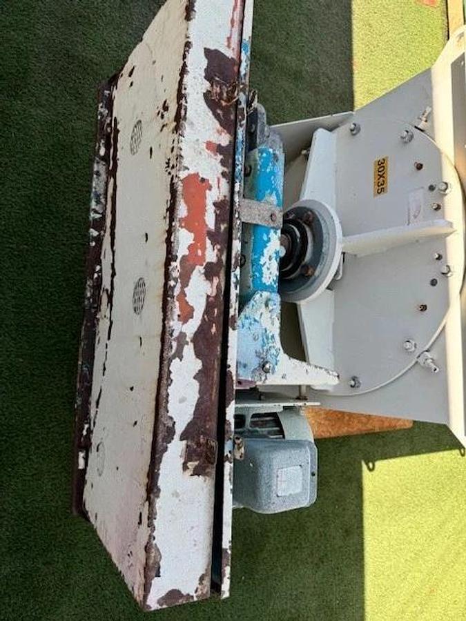 Used Western Pneumatics CFV-30 30X35 Rotary Airlock Feeder, Toshiba 7.5HP Motor