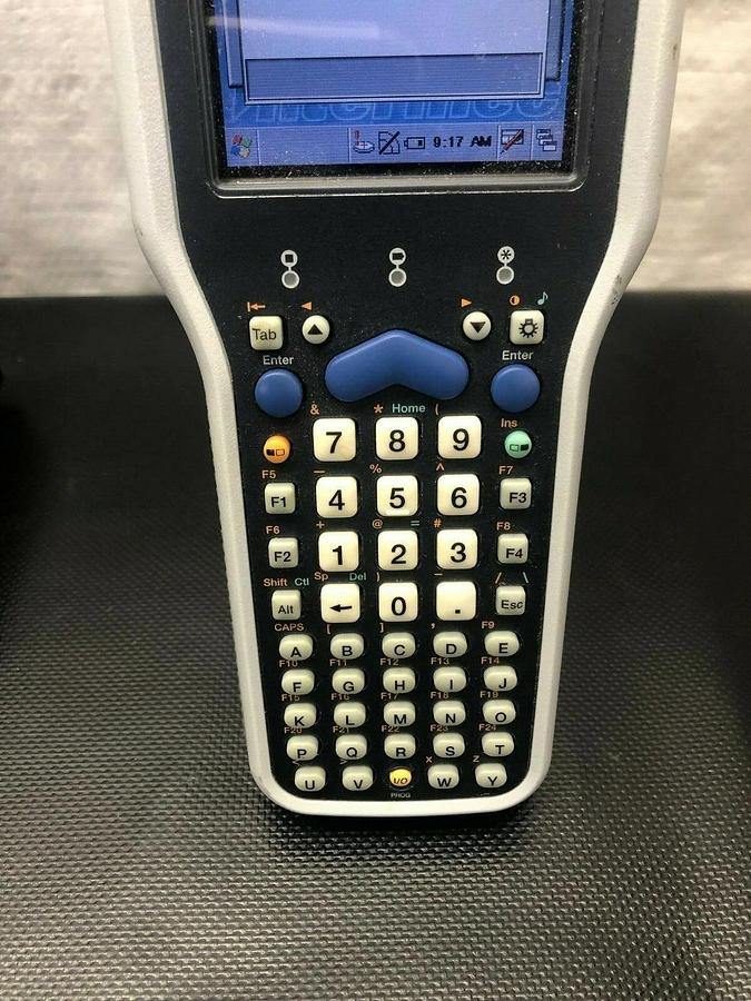Used Intermec CK31 Handheld Computer Barcode Scanner w/ Charging Dock and 4 Batteries