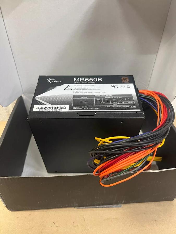 G. Skill GPM650S-BA 650W Power Supply