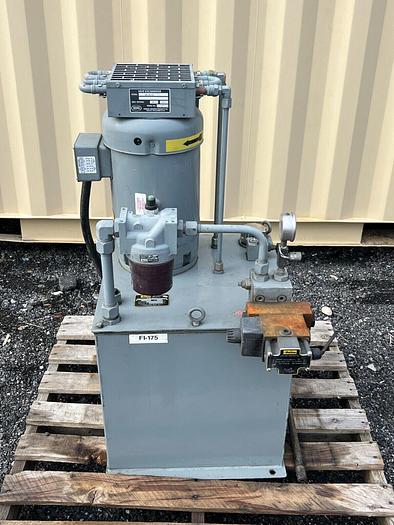 Used Thermal Transfer Heat Exchanger RM-08-42, 10HP Baldor Indust. Motor 37A002Z05062
