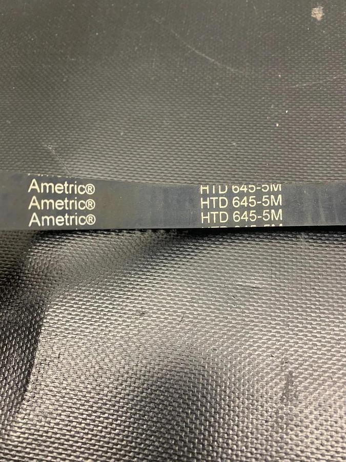 Used Ametric HTD 645-5M Timing Belt