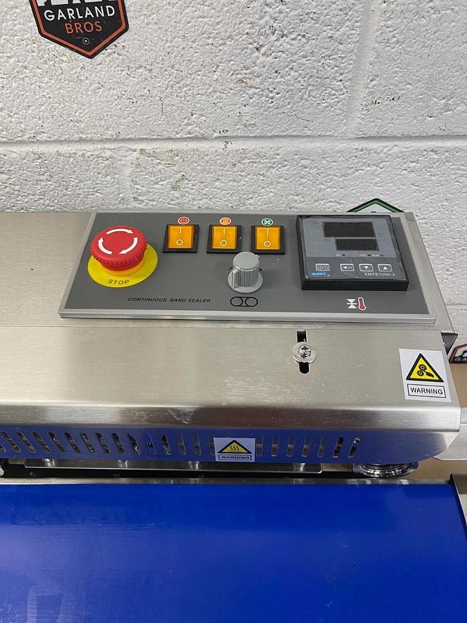 New - open box Sealer Sales CBS-880 Continuous Band Sealer, 16m/min, 110/60 (V/Hz), 0.67 KW