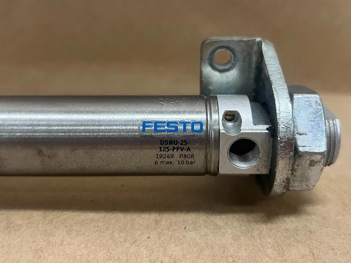 Used Festo DSNU-25-125-PPV-A Pneumatic Cylinder