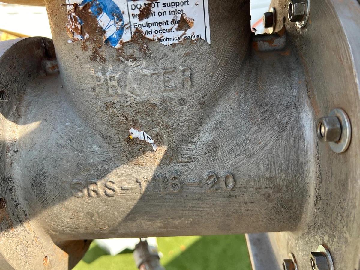 Used Taylor Products Model APV (2013) Prater Sifter, Pre-Inflator Tube, Dust Shroud