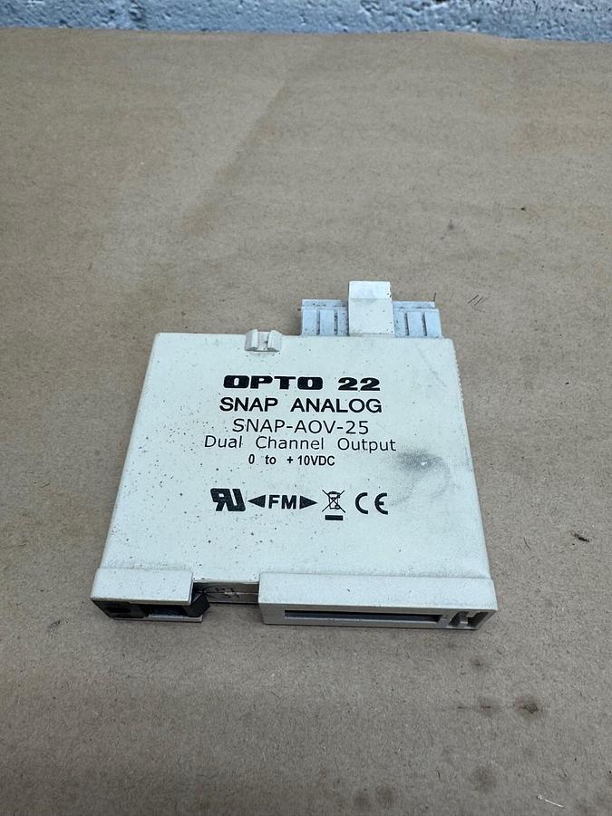 Used Opto 22 SNAP-AOV-25 Dual Channel Output 0-10 VDC