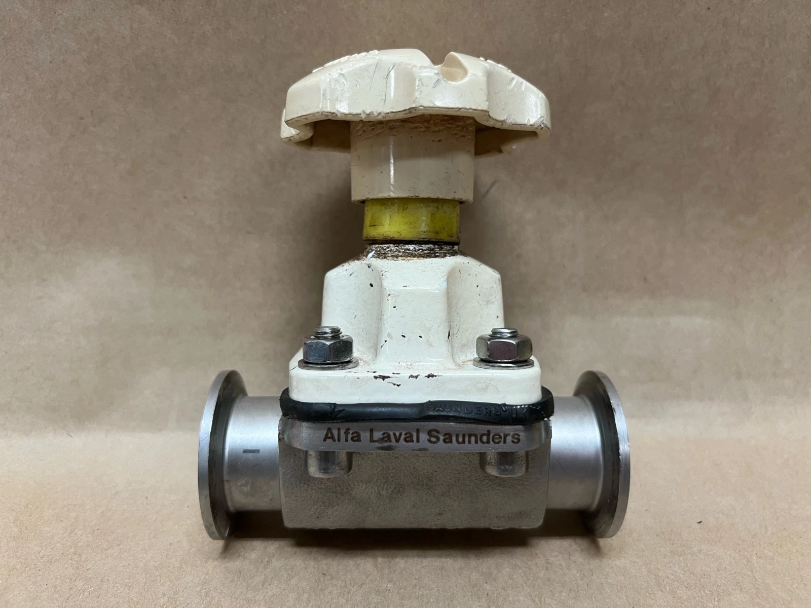 Used Alfa Laval Saunders 204205/002/024 DN25, 316L Diaphragm Valve