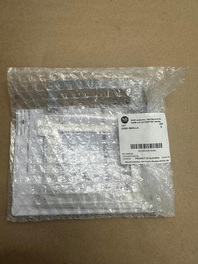 Used Allen Bradley 6300V-BWALLA Wall Mount Kit