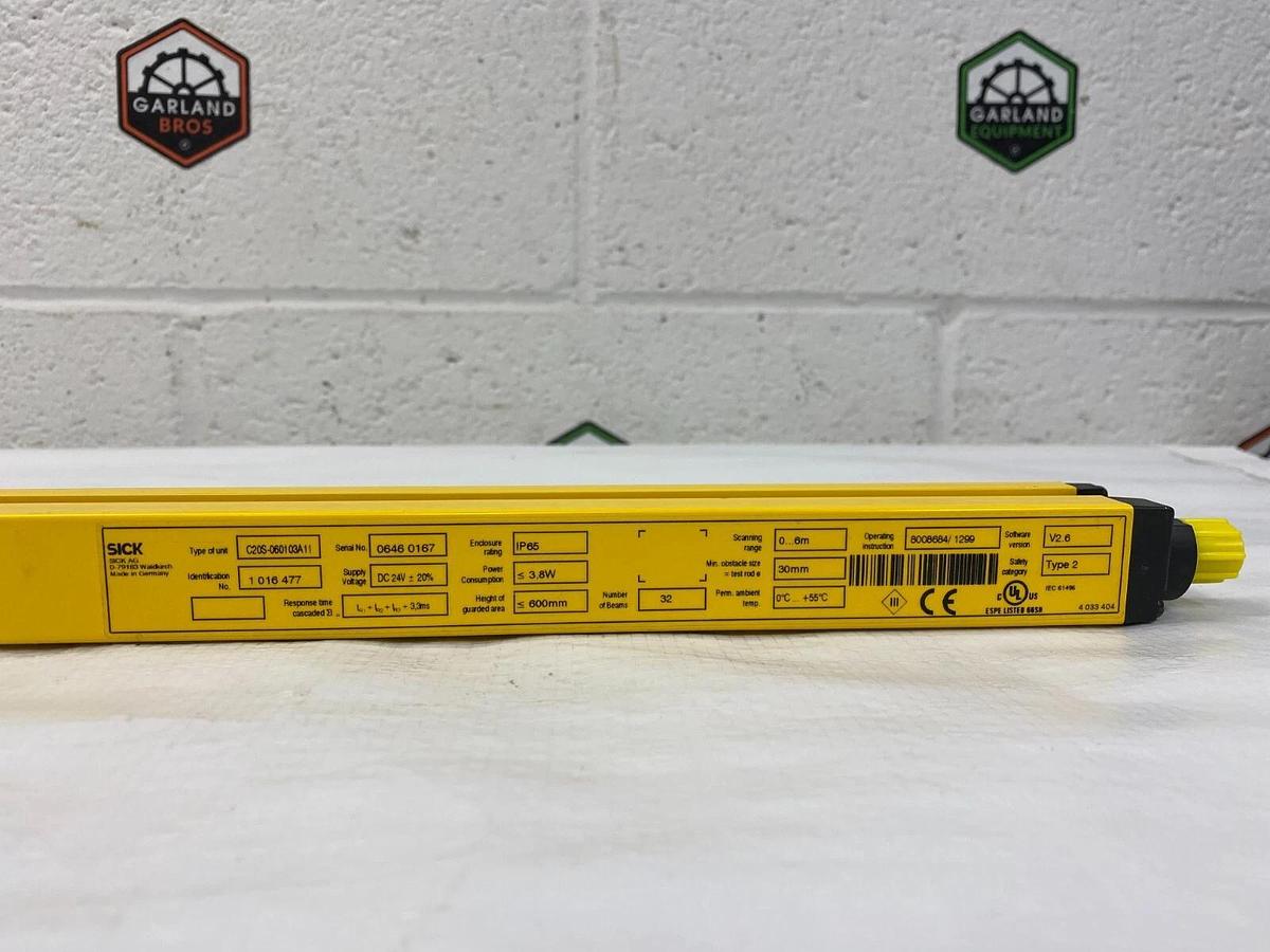 SICK CS20S-060103A11 C 2000 Safety Light Curtains