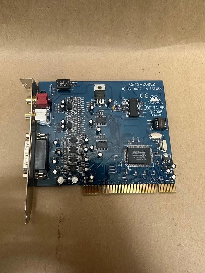 Used M-Audio Delta 66 Professional 6-In/6-Out PCI Audio Interface w Digital I/O *NEW*