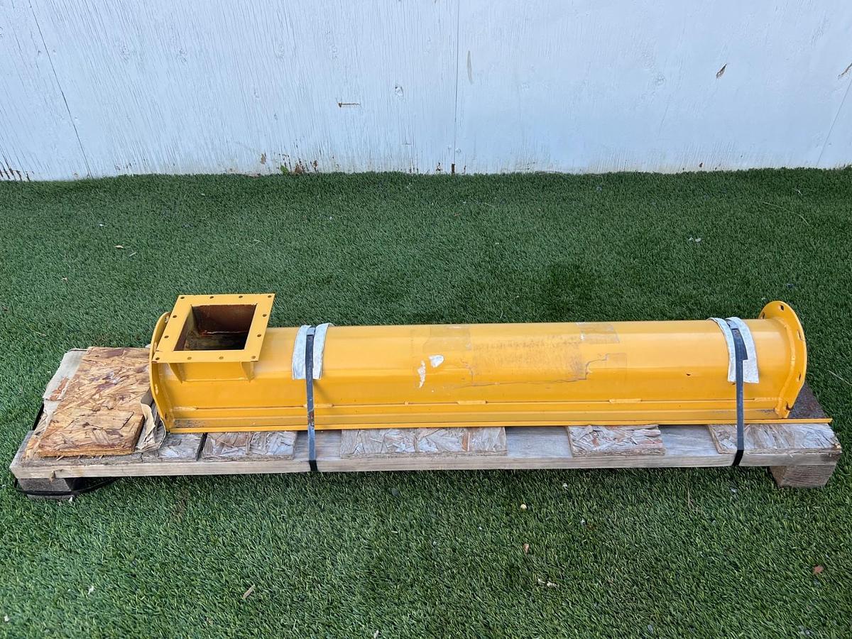 4' Industrial Tubular Screw Conveyor Auger with Hardware