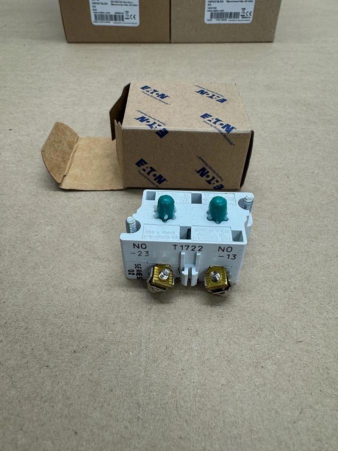 Used Eaton 10250T2 Contact Block, STD, 2NO *NEW*