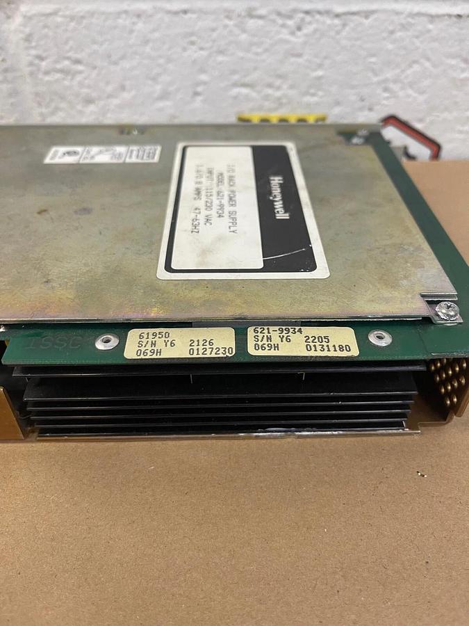 Used Honeywell 621-9934 I/O Rack Power Supply 115/230 VAC
