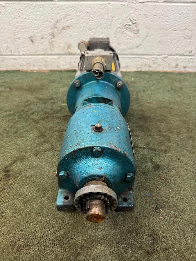 Used SEW Eurodrive R40LP56 6.17:1 Ratio Gearbox, Baldor-Reliance 1Hp Motor @ 2500RPM