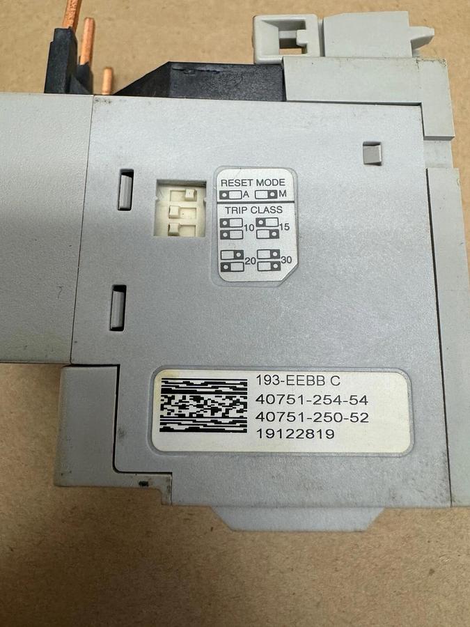 Used Allen Bradley 193-EEBB Overload Relay