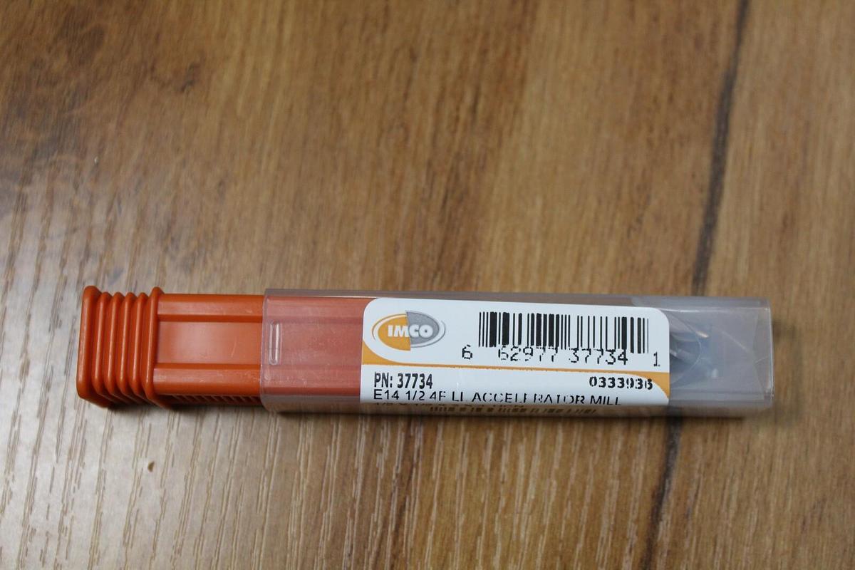 Melin (Tool Company) CC-1616-R060, 1/2x1/2, 4F .060, Crnr Rad, Cobalt End Mill