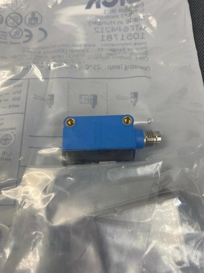 Used Sick GTE6-P4212 Miniature Photoelectric Sensor