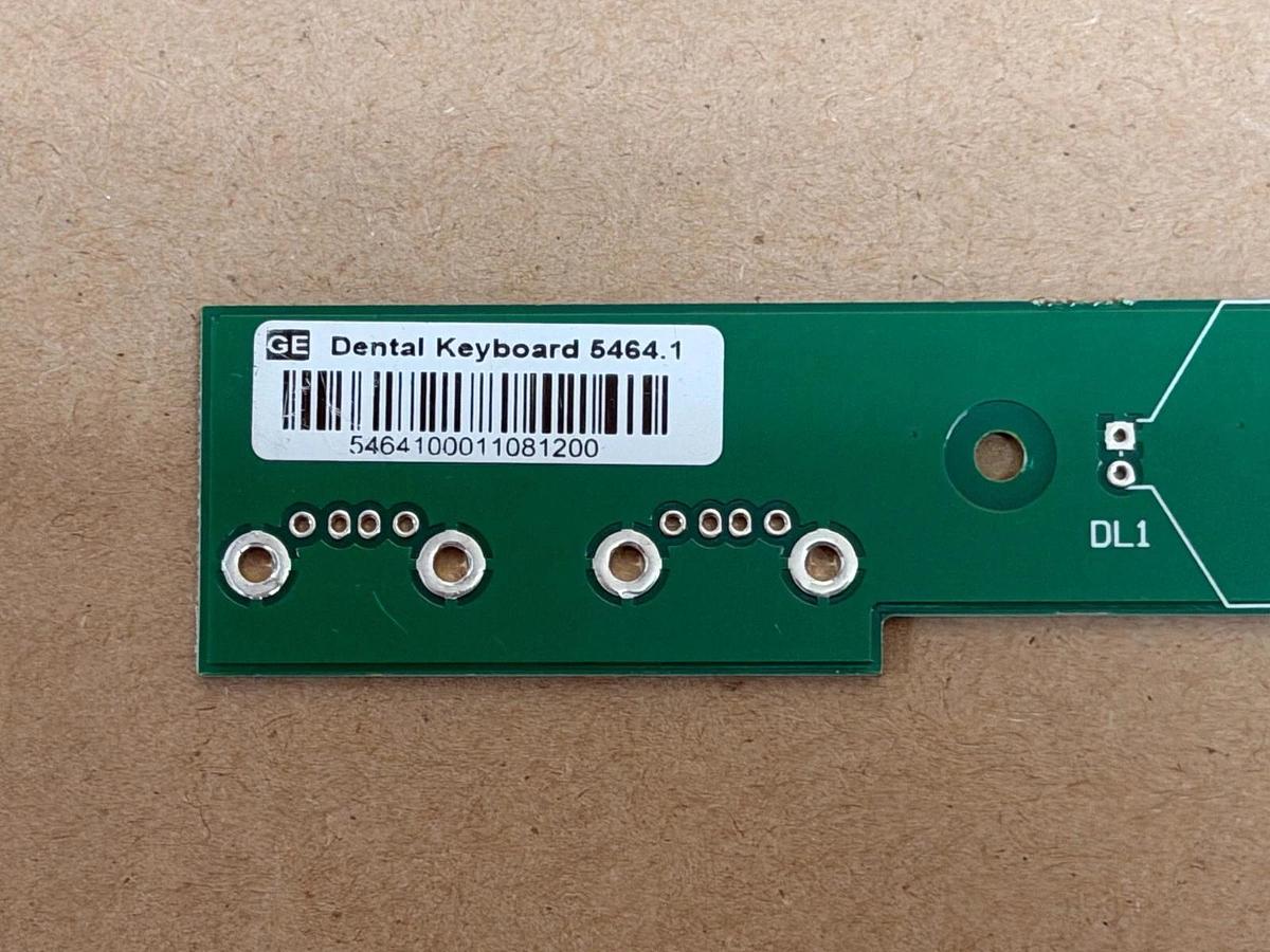 Used General Electric 5464.1 Dental Keyboard PCB