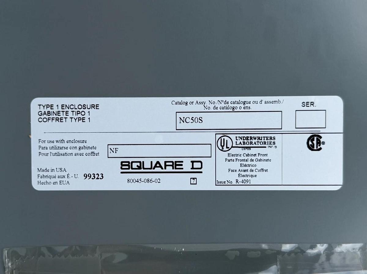 Used Square D NC50S w/ Square D KAP36225MT Circuit Breaker