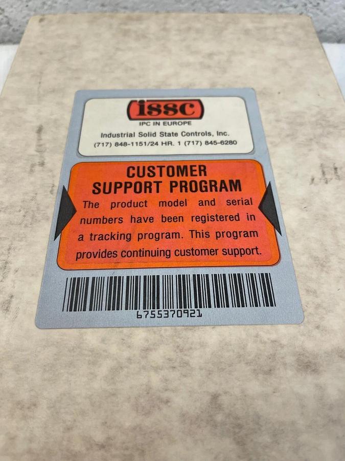 Used Issc 621-9931 I/O Rack Power Supply, 115/230 VAC